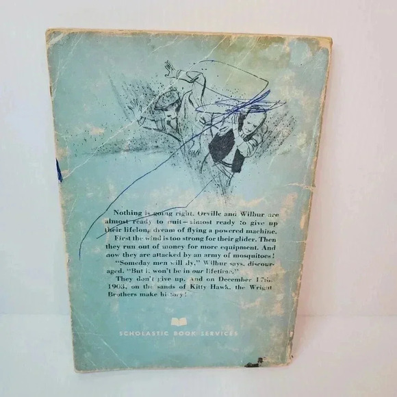 The Wright Brothers At Kitty Hawk By Donald J. Sobol 1961 Scholastic PB - Picture 2 of 16